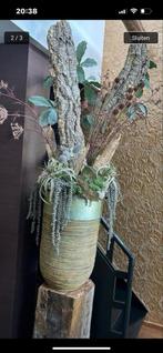 Kunstbloemstukken Goud/Brons - Set van 2, Huis en Inrichting, Woonaccessoires | Vazen, Ophalen, Overige materialen, Overige kleuren