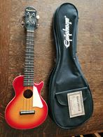 Ukulele Les Paul Acoustic/Electric, Ophalen, Gebruikt, Overige typen, Met koffer