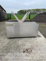 RVS melktank / meng container, Ophalen