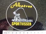 sticker albatros sportvisser logo hengelsport, Verzenden, Zo goed als nieuw, Merk