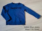 Indian Blue Jeans trui. Maat 116, Kinderen en Baby's, Kinderkleding | Maat 116, Jongen, Indian Blue Jeans, Trui of Vest, Ophalen of Verzenden