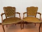 Twee Louis XV style stoelen, Antiek en Kunst, Antiek | Meubels | Stoelen en Banken, Ophalen