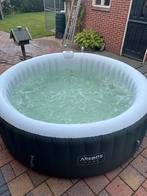 Opblaasbare Jacuzzi Rond, Tuin en Terras, Bubbelbaden en Hottubs, Ophalen of Verzenden, Zo goed als nieuw, Afdekzeil, Opblaasbaar