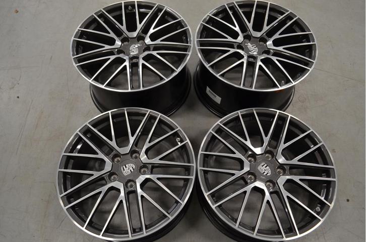 20/21" Porsche 992 Turbo S Velgen Breedset 5x130 + TPMS, Auto-onderdelen, Banden en Velgen, Velg(en), 20 inch, Personenwagen, Gebruikt