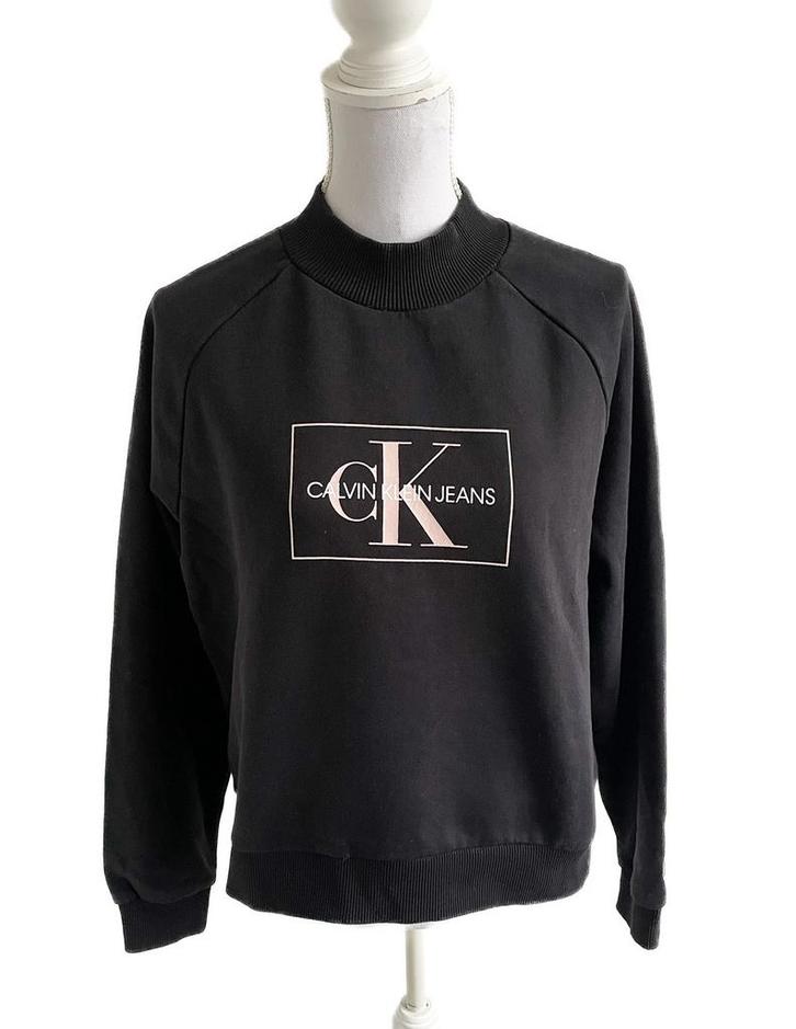 Mooie trui van Calvin Klein L, Kleding | Dames, Truien en Vesten, Zo goed als nieuw, Maat 42/44 (L), Zwart, Ophalen of Verzenden