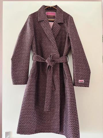 Maison Scotch long wrap coat M beschikbaar voor biedingen