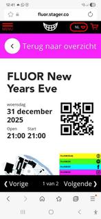 Tickets voor Oud en Nieuw Dansfeest in Fluor Amersfoort, Eén persoon