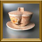 Vintage Zell keramiek schaaltje met deksel, Antiek en Kunst, Ophalen of Verzenden