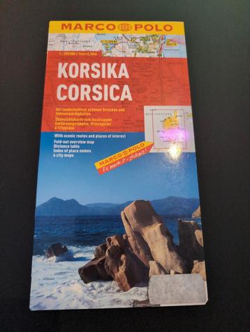 Wegenkaart Marco Polo Corsica Landkaart beschikbaar voor biedingen