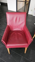 (Eetkamer) stoel 4x, Huis en Inrichting, Stoelen, Ophalen, Leer, Zo goed als nieuw, Vier