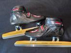 Shorttrack maat 43 + Maplez Curvado ijzers 17,5’, Sport en Fitness, Schaatsen, Ophalen, Overige typen, Zo goed als nieuw, Maple