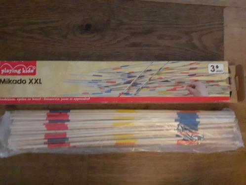 XXL Mikado van hout, ca 50 cm lange stokken, Hobby en Vrije tijd, Gezelschapsspellen | Bordspellen, Zo goed als nieuw, Ophalen of Verzenden