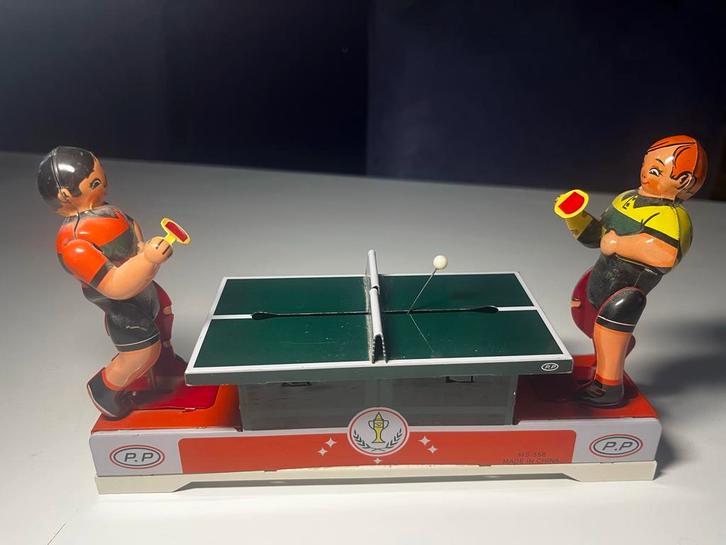 Vintage Ping Pong Blikken Speelgoed, Antiek en Kunst, Antiek | Speelgoed, Ophalen of Verzenden