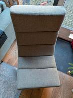 Groene design fauteuil met zwarte poot, Huis en Inrichting, Ophalen, Overige kleuren, Design, Zo goed als nieuw