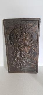 Bronzen plaquette Jezus, Ophalen of Verzenden