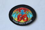 patch flight safety officer  Vlb  Leeuwarden, Verzenden, Zo goed als nieuw, Patch, Badge of Embleem
