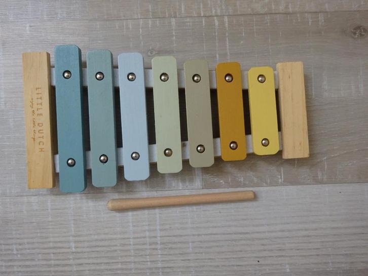 LITTLE DUTCH XYLOFOON Z.G.A.N., Kinderen en Baby's, Speelgoed | Houten speelgoed, Gebruikt, Ophalen of Verzenden