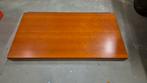 Vintage draaiplateau teak, voor TV of monitor. 70x39 cm, Huis en Inrichting, Bureaus, Gebruikt, Ophalen of Verzenden, Geen idee