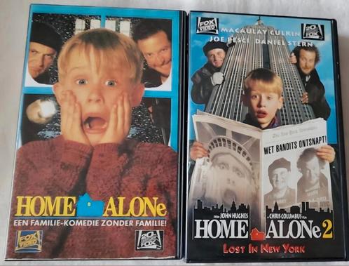 Home Alone 1 & 2 Set VHS Kinderen/Jeugd, Cd's en Dvd's, VHS | Kinderen en Jeugd, Gebruikt, Alle leeftijden, Ophalen of Verzenden