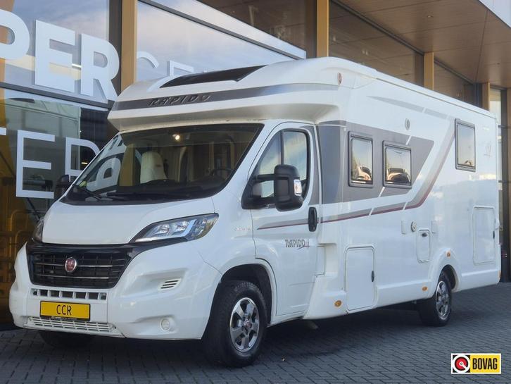 Rapido 686F Levelsysteem, Caravans en Kamperen, Campers, Bedrijf, Rapido, Diesel, Handgeschakeld, Cassettetoilet, Afzuigkap, Boiler