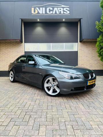 BMW 5-serie 545i V8 Executive|Leer|Navi|Android|Style128|APK beschikbaar voor biedingen