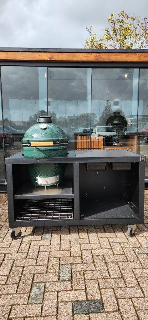4x Roostr Rubix duo buitenkeuken bbq tafel kamado tafel, Tuin en Terras, Buitenkeukens, Gebruikt, Houtskool, Vrijstaand, Ophalen of Verzenden