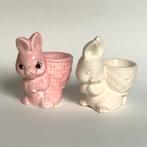 Vintage Paashaasjes haasjes Pasen porselein 10cm hoog