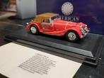 Mooie Morgan Plus 8  Model nieuw in vitrinebox, orginel verp, Hobby en Vrije tijd, Modelauto's | 1:43, Nieuw, Overige merken, Auto