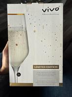 2 Nieuwe Vivo Champagneglazen - Limited Edition, Huis en Inrichting, Keuken | Servies, Ophalen of Verzenden