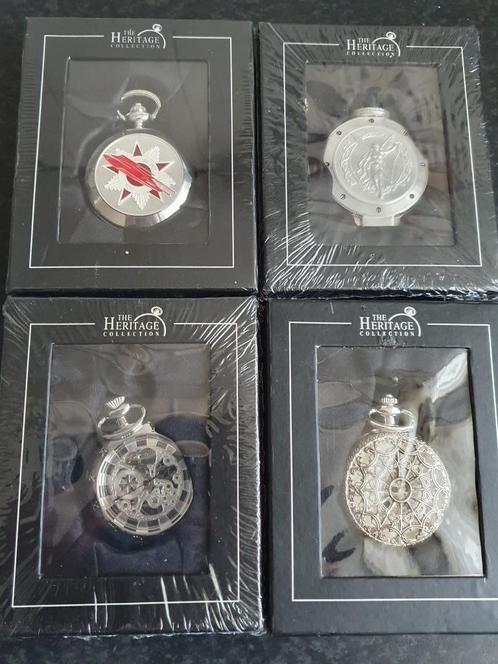 Verzameling zakhorloge's jaren 90 splinternieuw opwinders, Antiek en Kunst, Antiek | Goud en Zilver, Zilver, Ophalen of Verzenden