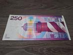 Biljet 250 gulden Vuurtoren, 1985, Postzegels en Munten, Bankbiljetten | Nederland, Ophalen of Verzenden, 250 gulden