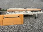 Hoog laag electrisch bed, Verstelbaar, 90 cm, Eenpersoons, Ophalen of Verzenden