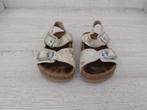 Kipling zilverkleurige meisjes sandalen maat 19, Gebruikt, Kipling, Meisje, Schoenen