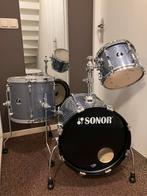 Sonor Safari Black Galaxy Sparkle compact drumstel/shellset, Ophalen, Gebruikt, Sonor