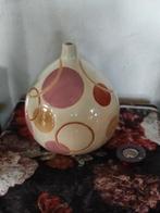 Vaas Cirkels in roze uit atelier Lucas &Lotte Boijl, Huis en Inrichting, Overige kleuren, Aardewerk of Porselein, Ophalen of Verzenden