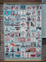 Zeer fraaie overzicths schoolplaat van onze geschiedenis, Ophalen of Verzenden, Geschiedenis