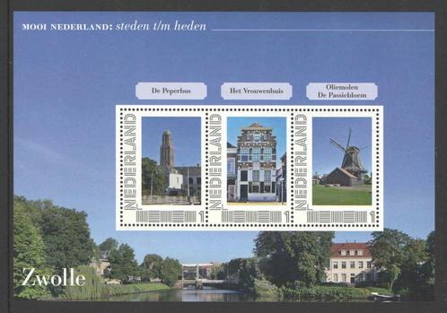 Mooi Nederland Steden t/m Heden: Zwolle, Postzegels en Munten, Postzegels | Nederland, Postfris, Na 1940, Ophalen of Verzenden