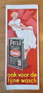 Reclame Persil 1937, Ophalen of Verzenden, Zo goed als nieuw, Reclamebord