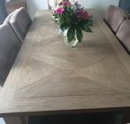 Eetkamer tafel, Huis en Inrichting, Tafels | Eettafels, Ophalen, 200 cm of meer, Zo goed als nieuw, Vijf personen of meer