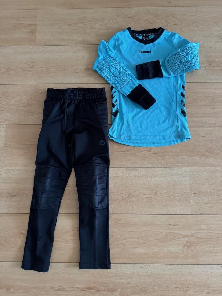 Keeper set / 128, Kinderen en Baby's, Kinderkleding | Maat 128, Gebruikt, Jongen, Sport- of Zwemkleding, Ophalen of Verzenden