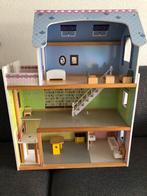 Houten poppenhuis, Ophalen of Verzenden, Zo goed als nieuw, Poppenhuis