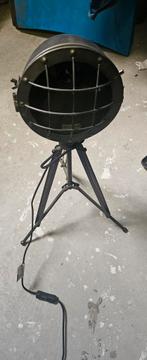 Industriële Lamp - Stoer Design, Huis en Inrichting, Lampen | Vloerlampen, Ophalen, Gebruikt, Minder dan 100 cm, Metaal