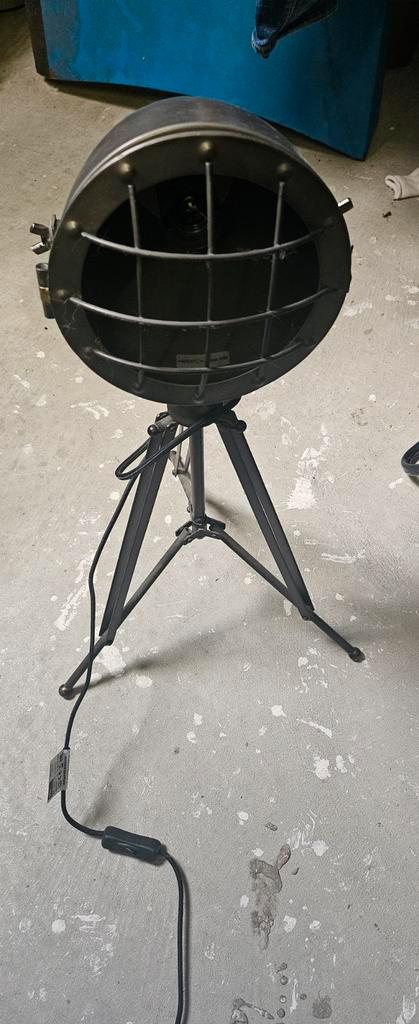 Industriële Lamp - Stoer Design, Huis en Inrichting, Lampen | Vloerlampen, Gebruikt, Minder dan 100 cm, Metaal, Ophalen