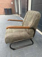 Groene Leen Bakker stoel - nette prijs!, Huis en Inrichting, Ophalen, Gebruikt, Minder dan 75 cm, Stof