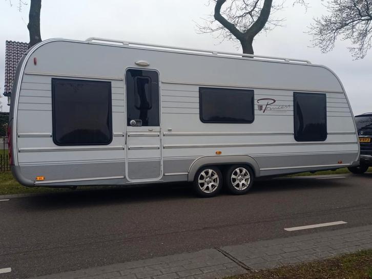 Leuke tabbert Princess 2014 fransbed, Caravans en Kamperen, Caravans, Particulier, tot en met 4, Rondzit, Tabbert, Frans bed, Douche