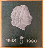 Compleet Muntenalbum Juliana 1948-1980, Koningin Juliana, Setje, Zilver, Overige waardes