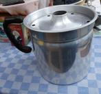 oude kan/ aluminium melkkoker/, Ophalen of Verzenden