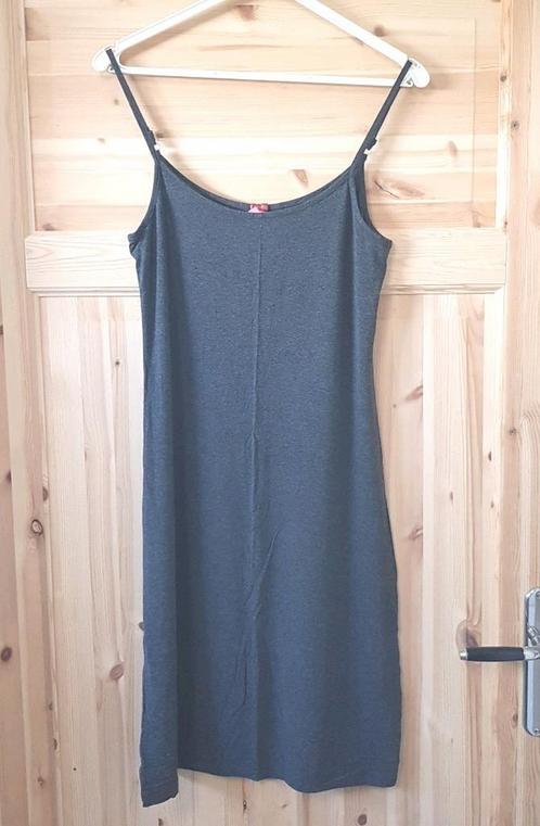 Kort jurkje Kyra & Ko mt L 38 /40 zgan antraciet, Kleding | Dames, Jurken, Zo goed als nieuw, Maat 38/40 (M), Grijs, Ophalen of Verzenden
