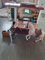 Schleich Woonwagen - Niet Compleet, Ophalen of Verzenden, Gebruikt