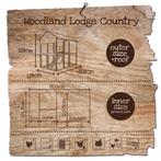 Woodland kippenhok Lodge country, Ophalen of Verzenden, Nieuw, Kippenhok of Kippenren